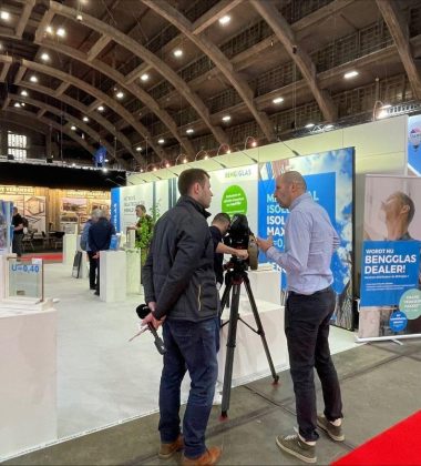 BEN Gglas Battibouw fair stand