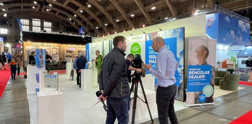 BEN Gglas Battibouw fair stand