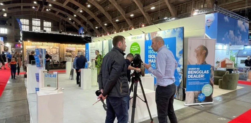 BENGglas Battibouw fair stand