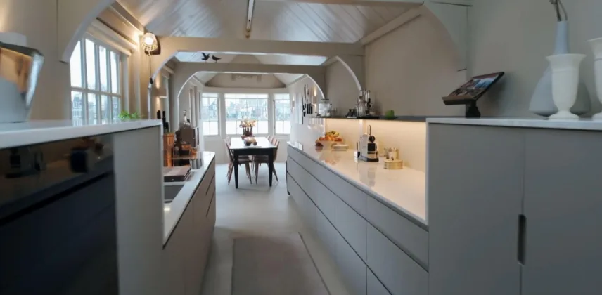 Bengglas vacuumglas groen wonen binnenste buiten uitzending