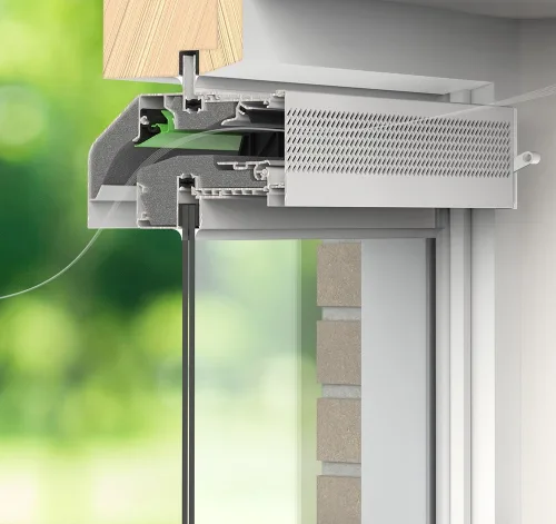 Glas Vent vacuumglas