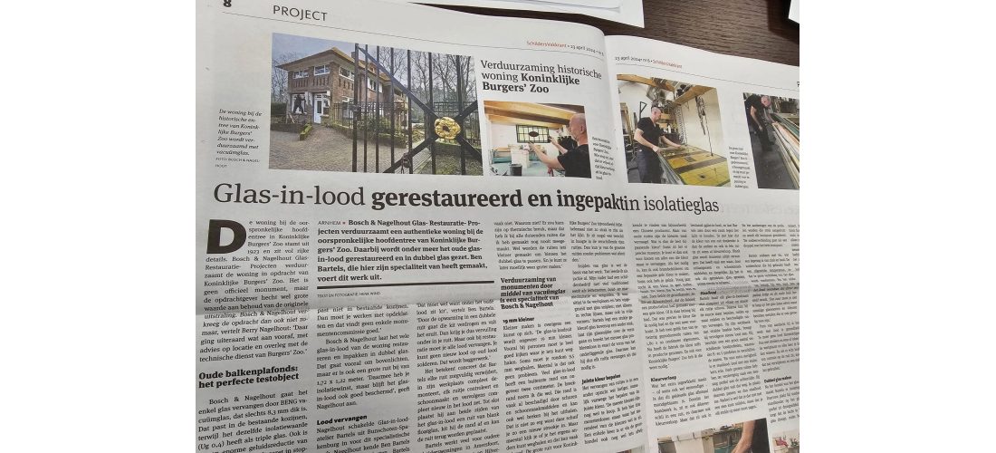 Koninklijke burgers zoo safari bosch en nagelhout bengglas vacuumglas isolatieglas 4