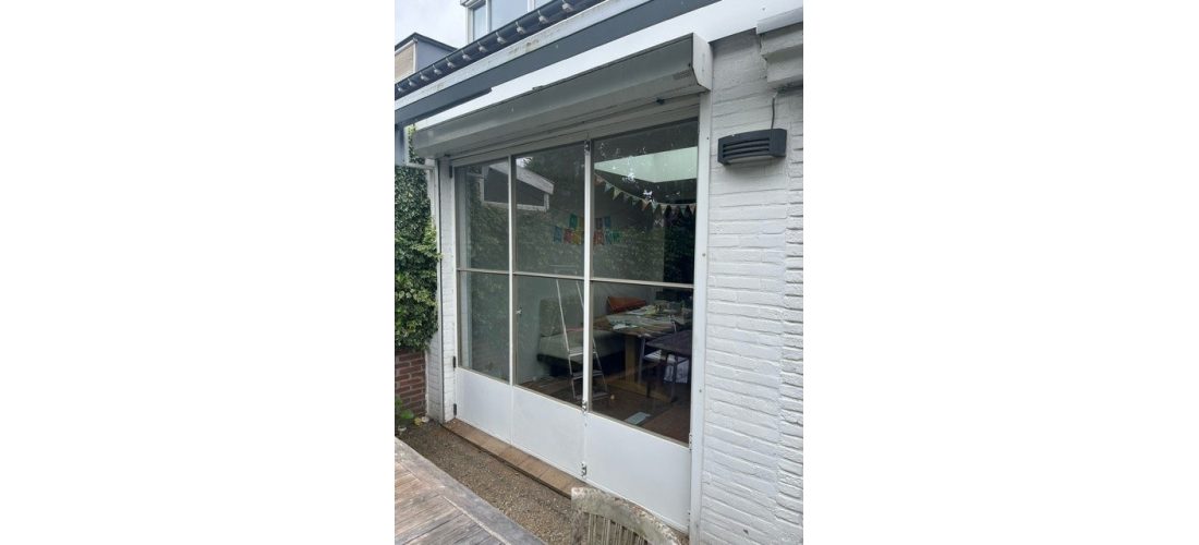 Vacuumglas in stalen kozijn bengglas isolatieglas 4