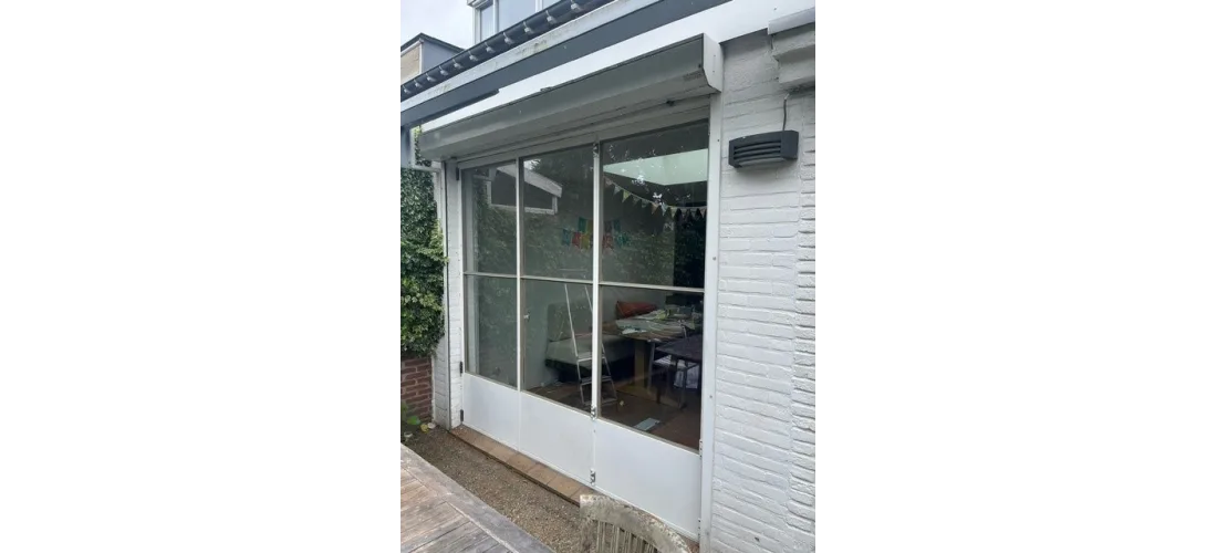 Vacuumglas in stalen kozijn bengglas isolatieglas 4