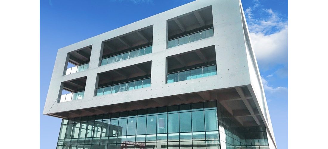 Vacuumglas kantoorgebouw isolatieglas BEN Gglas2