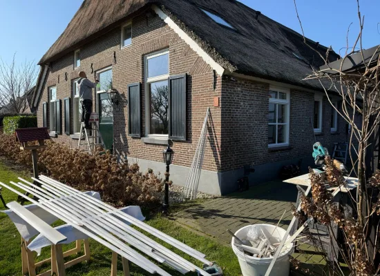 Bengglas schildersbedrijf donker project referentie vacuumglas vacuümglas isolatieglas 1