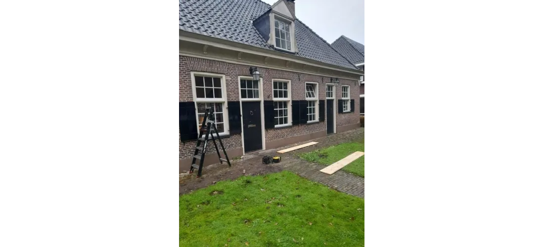 Renovatie bengglas vacuumglas Schildersbedrijf Donker isolatieglas 4