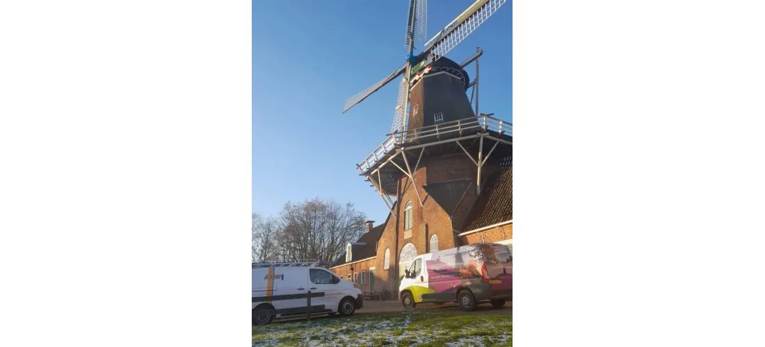 Molen Woldzigt vacuumglas isolatieglas BEN Gglas3