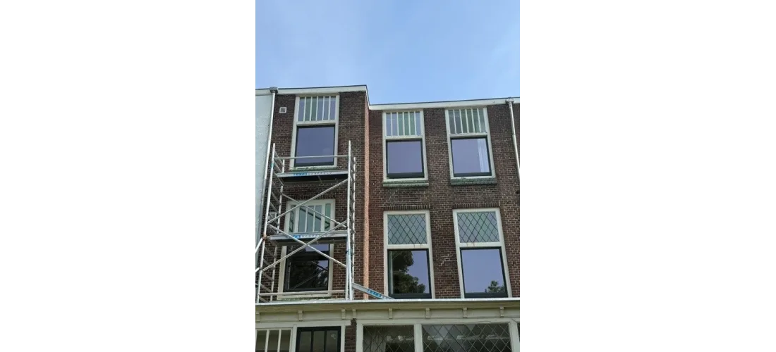 Bengglas vacuumglas project leiden van dam glas en montage 14